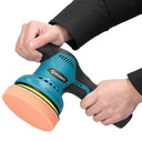 Cordless Eccentric Car Polisher 8 Gears Adjustable Speed