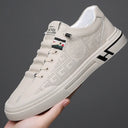 Men Sneakers 2024 Autumn New Embossed Breathable White Shoes