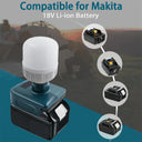 Versatile LED Work Light for Makita Dewalt Milwaukee