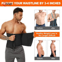 Qtree Men Waist Trainer Corset Tummy Control Fitness Shapewear