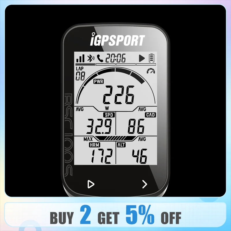 IGPSPORT BSC100S Wireless Cycle Speedometer: Enhance Your Cycling Performance  ourlum.com   
