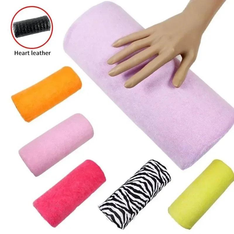 10 Colors Soft Hand Rest for Nail Arm Pillow Manicure Stand Profesosional Armrest Cushion Palm Rest Pillow for Nail Manicure  ourlum.com   