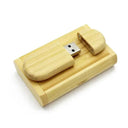 Wooden USB Flash Drive: Customizable Memory Stick for Photography Enthusiasts  ourlum.com Bamboo with BOX 4GB 