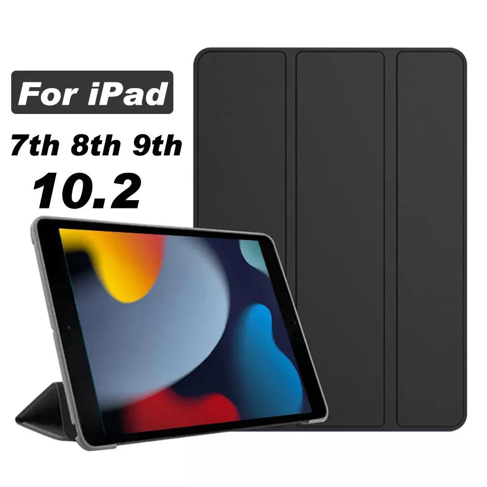 iPad PU Leather Protective Case: Premium Cover with Sleep/Wake  ourlum.com   