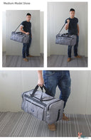 Large Capacity Hand-Held Luggage Bag for Travel Abroad