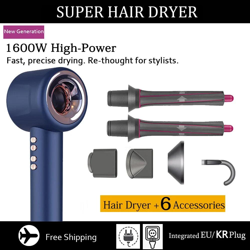 Super Hair Dryer with Negative Ion Function and Fastest Drying  ourlum.com   