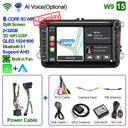 Advanced Car Multimedia System with GPS Bluetooth Integration