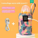 USB Milk Water Warmer Bottle Heater Travel Insulated Bag