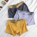 Cotton Boxer Briefs: Comfortable U Convex Plus Size Underwear