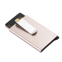 Slim Metal Card Wallet Business Minimalist RFID Cardholder