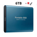  High-speed Portable External Hard Drive: Efficient Data Transfer Work & Study  ourlum.com Blue 6TB  