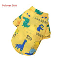 Winter Cotton Dog Jacket: Cozy Coat for Small-Medium Pets with Style & Warmth  ourlum.com Yellow Pollover XS 