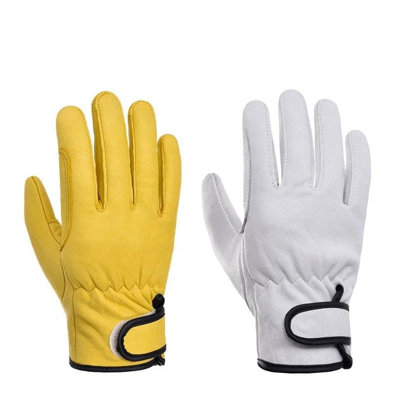 Sheepskin Leather Gloves: Ultimate Safety & Protection for Work & Sports  ourlum.com   