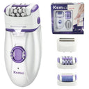 3in1 Women Epilator Electric Female Hair Removal Shaver