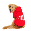 Cozy Dog Hoodies - Winter Fleece Pet Apparel for Small, Medium, and Large Dogs  ourlum.com Red L 3.5KG-5KG 