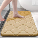 Luxurious Memory Foam Non-Slip Bath Mat Soft Absorbent