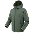 Men's Winter SoftShell Tactical Waterproof Jackets Hooded Coat