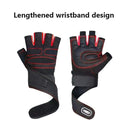 Fitness Half Finger Gloves Men And Women Wrist Guard Training