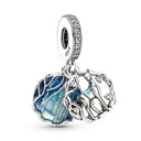 925 Silver Original Charm Beaded Pendant For Pandora Bracelet