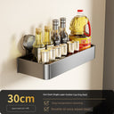 Suction Cup Punch-Free Wall Condiment Hook Rack Storage