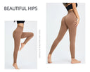 Seamless High Waist Nude Yoga Pants Women's Hip Lifting Fitness