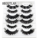 5-14Pairs Fluffy Lashes 10-25mm 3D Mink Lashes Long Thick Natural False Eyelashes Wholesale Lashes Vendors Makeup Mink Eyelashes  ourlum.com 6 pairs mix-03  