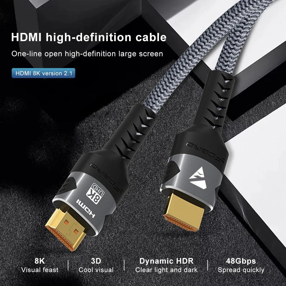 8K HDMI Cable Adapter: Ultimate Definition Streaming Solution  ourlum.com   