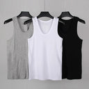 Men's Lightweight Cotton Vest for All Seasons Casual Slim Fit