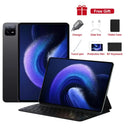 2024 Original Global Version  Android 13 Tablet Pad 6 Pro 16GB+1TB Snapdragon 888 Tablets PC 5G Dual SIM Card WIFI  HD 4K Mi Tab  ourlum.com black add keyboard 16GB 512GB 