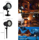 All-Weather LED Star Projector with Remote Control Display