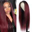 Customizable Vibrant Straight Lace Front Wigs 100 Remy Hair