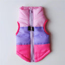 Winter-ready Dog Jacket with Zip Closure and Waterproof Coating  ourlum.com 193 P XS 