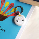 AirTag Silicone Protective Case with Keychain: High-Quality Wearable Device  ourlum.com penguin  