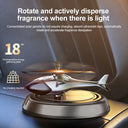 Solar Fragrance Car Air Freshener Helicopter Aroma Diffuser