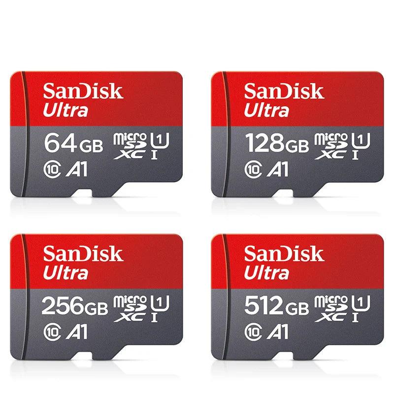 SanDisk Ultra TF Card: High-Speed Memory for Phones & Robots  ourlum.com   