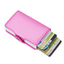 Carbon Fiber RFID Blocking Card Holder Stylish Wallet for Men