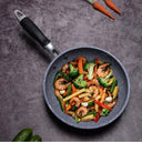 Non-Stick Durable Stone Wok Pan for Induction & Gas Cooking