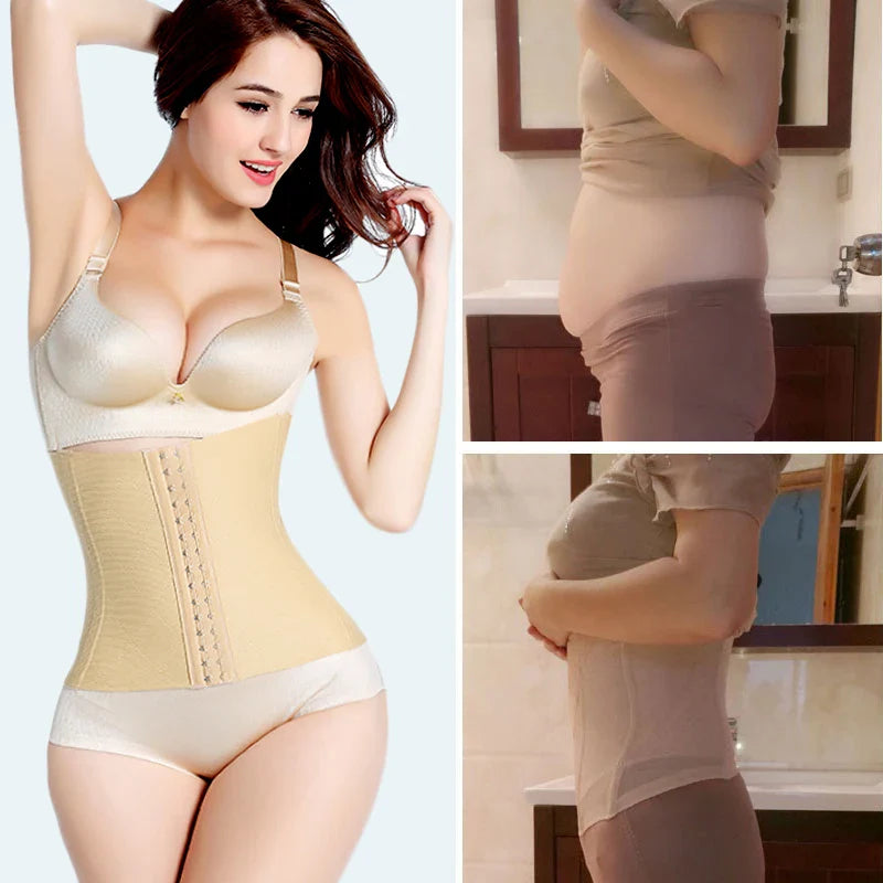 Slimming Corset Waist Trainer for Tummy Control & Postpartum Recovery Shapewear