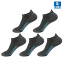 Cotton Comfort Crew Socks Set: Quick-Dry Stylish Essentials