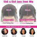 Luxury Body Wave HD Lace Frontal Wig Pre-Plucked Human Hair