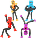 Suction Cup Robot Stretch Fidget Toy Stress Relief Animals