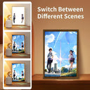 Your name Light Painting Anime Night Light Photo Frame Cartoon Led Lights Bedroom Home Decor ramadan 2024 friend Gift Moon Lamp  ourlum.com   