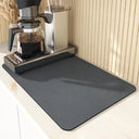 VIKAMA Simple Coffee Mat Diatomite Washable Non-slip Doormat