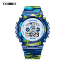 Youthful Military Sports Digital Watch for Active Kids  ourlum.com Blue 4  