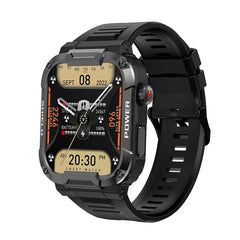 MELANDA Outdoor Military Smartwatch: GPS & Health Tracker