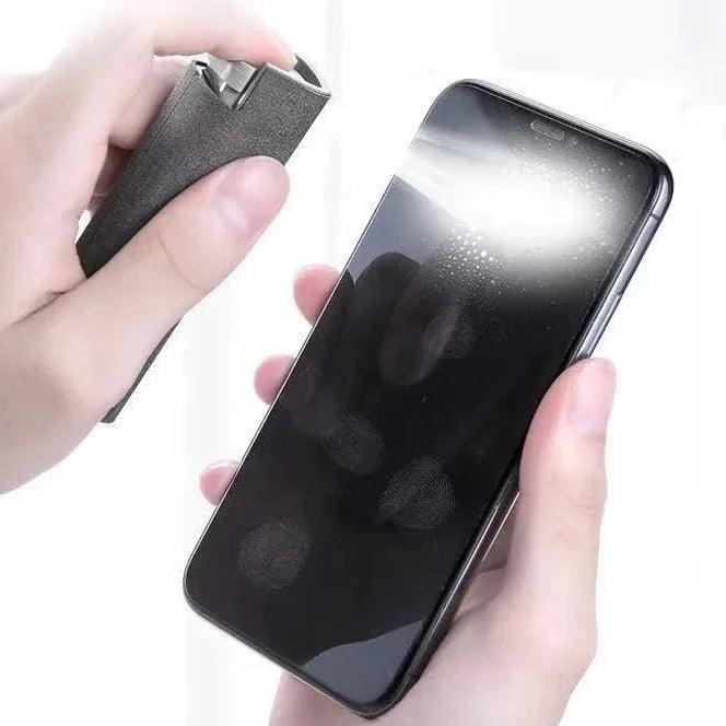 Multi-Purpose Microfiber Screen Cleaner Spray for Electronic Devices and Glasses  ourlum.com   