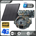 4MP Solar Security Camera: Ultimate Wildlife Monitoring Solution  ourlum.com 4G Camera add 64GB france 