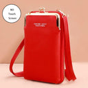 Soft Leather Crossbody Phone Purse Stylish Wallet for Women