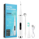 Sonic Dental Calculus Remover & Teeth Whitening Toothbrush Kit  ourlum.com WHITE  