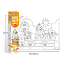 Children's DIY Coloring Paper Roll Creative Drawing Fun Toy